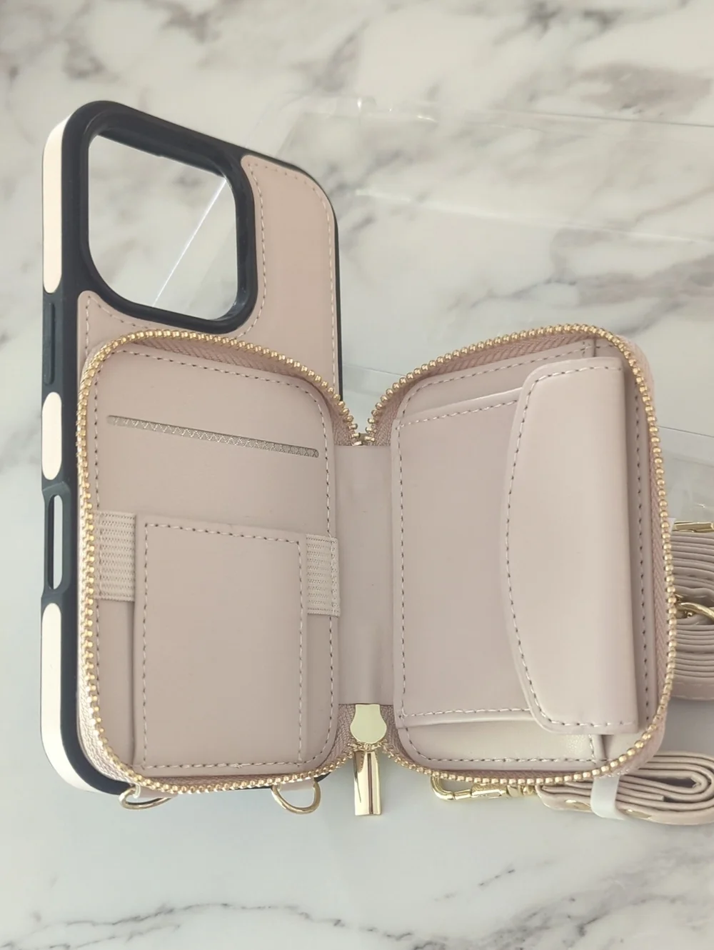 Skyeagle Wallet Case iP 16 Pro Beige